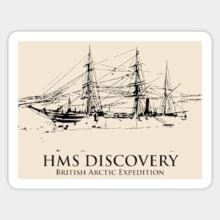 HMS Discovery - British Artic Expedition Sticker
